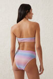 Bandeau Bikini Top, SIERRA OMBRE SUNSET METALLIC - alternate image 2