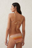 Micro Slider Triangle Bikini Top, SIERRA OMBRE SUNRISE METALLIC - alternate image 3