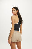 Active Utility Woven Short, LATTE - example image 3