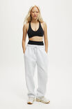 Plush Essential Barrel Sweatpant, CLOUDY GREY MARLE - example image 1