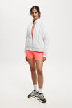 Active Quilted Zip Through, CLOUDY GREY MARLE - alternate image 4