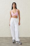 Ultra Luxe Strappy Back Crop, PINK FIZZ - alternate image 4