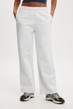 Plush Essential Straight Leg Sweatpant, CLOUDY GREY MARLE - alternate image 2