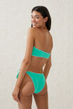 Bandeau Bikini Top, FRESH GREEN/BLANKET STITCH - alternate image 3