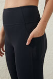 Ultra Luxe Mesh 7/8 Tight Asia Fit, BLACK - alternate image 2