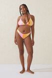 High Side Brazilian Seam Bikini Bottom, CHARLIE OMBRE PINK SHIMMER - alternate image 1