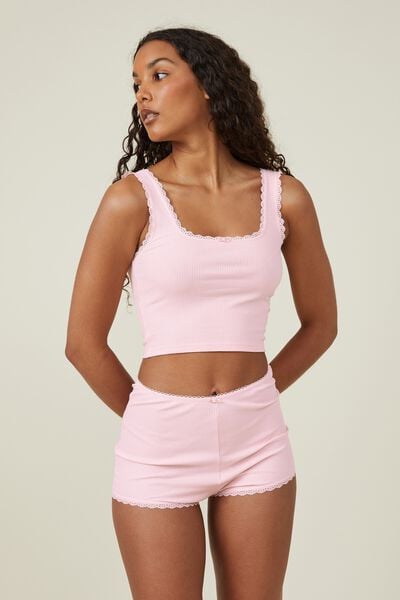 Buy Cotton On Body Body Branded Sleep Shorts Online