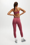 Ultra Luxe Mesh Panel 7/8 Tight- Asia Fit, DRY ROSE MESH - alternate image 3