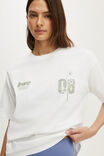 Camiseta - Active Graphic Tee, WHITE/CUTEILITY - vista de exemplo 2