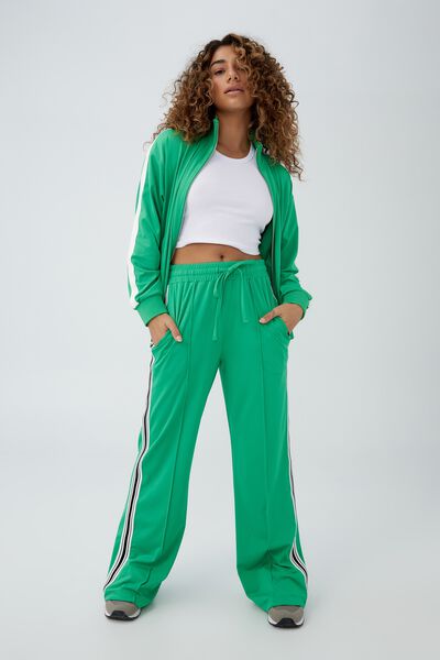Active Wide Leg Pant, KELLY GREEN