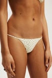 Micro Tanga G-String, BEC SPOT BANANA CREAM - example image 2