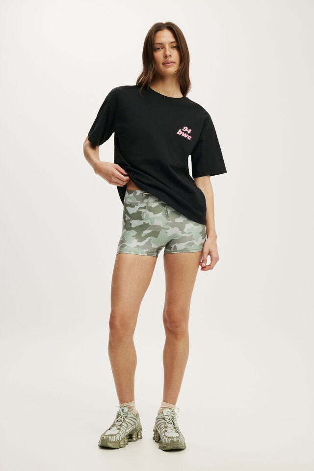 Active Graphic Tee, BLACK/CUTEILITY
