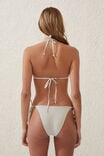 Fixed Tie Side Brazilian Bikini Bottom, MISTY CLOUD METALLIC - alternate image 3