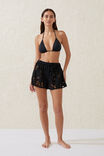 The Floral Vacation Beach Short, BLACK FLORAL - alternate image 1