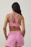 Strappy Sports Crop, CANDY PINK - alternate image 4