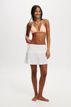 The Essential Beach Mini Skirt, WHITE - alternate image 1