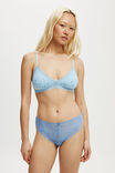 Everyday All Over Lace Cheeky Brief, ADRIFT BLUE - alternate image 4