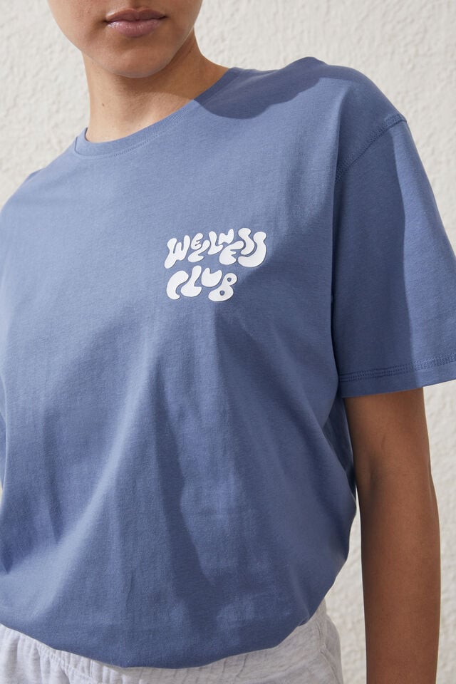 Active Graphic Tshirt, RIVERSIDE/WELLNESS CLUB