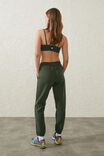 Plush Essential Gym Sweatpant, FOREST GREEN - alternate image 3
