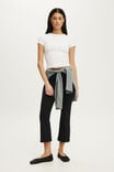 Ultra Soft Fitted Tshirt, WHITE - example image 4