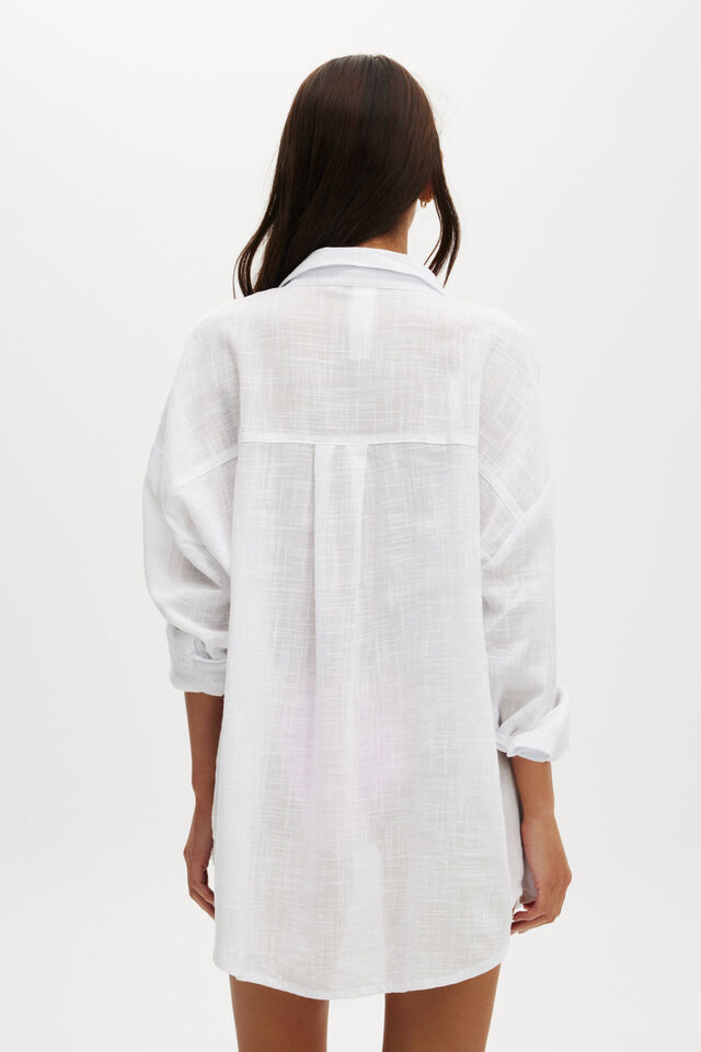 Blusa - The Essential Beach Shirt, WHITE