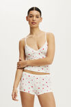 Dreamy Soft Triangle Cami, MERRY ICONS CLOUD DANCER - example image 1