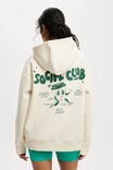 Plush Premium Graphic Hoodie, COCONUT MILK/SOCIAL CLUB - alternate image 3