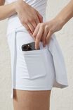 Smoothing Side Split Skirt, WHITE - alternate image 2