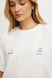 Active Graphic Tee, WHITE/FLOWER - example image 2