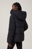 The Recycled Mother Puffer Jacket 3.0, BLACK - alternate image 3