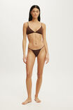 Invisible Micro Bralette, FRENCH ROAST - example image 4