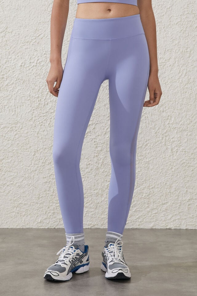 Ultra Luxe Mesh Panel 7/8 Tight- Asia Fit, VIOLET LIGHT MESH