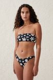 High Side Brazilian Seam Bikini Bottom, BELLA FLORAL MONO - alternate image 4