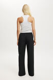 On Track Stretch Pant Asia Fit, BLACK - alternate image 3