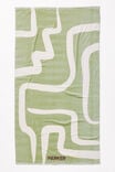 ABSTRACT LINES GREEN