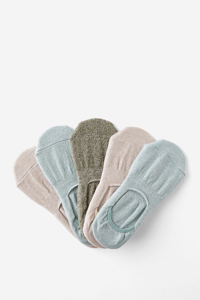 Body Invisible Socks 5Pk