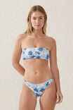 Bandeau Bikini Top, CELESTE FLORAL/BLUE - alternate image 1