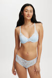 Holly Lace Bikini Brief, EIFFEL SKY - alternate image 4