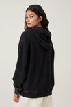 Lounge Oversized Fleece Hoodie Personalised, LCN DIS/BAMBI EMBROIDERY AND BUTTERFLIES - alternate image 4