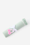 Lucia Lightweight Towel, GLACIAL GREEN PINSTRIPE - example image 2