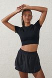 Baseline Woven Skirt, BLACK - alternate image 4