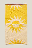 Cotton Beach Towel, SUMMER SUN - alternate image 1