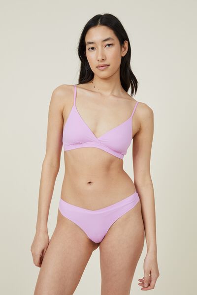 The Smoothing Hipster G String Brief, DIGITAL ORCHID