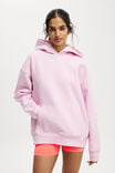 Plush Premium Graphic Hoodie, LIGHT MILLENNIAL PINK/WELLNESS CLUB ORANGE - alternate image 2