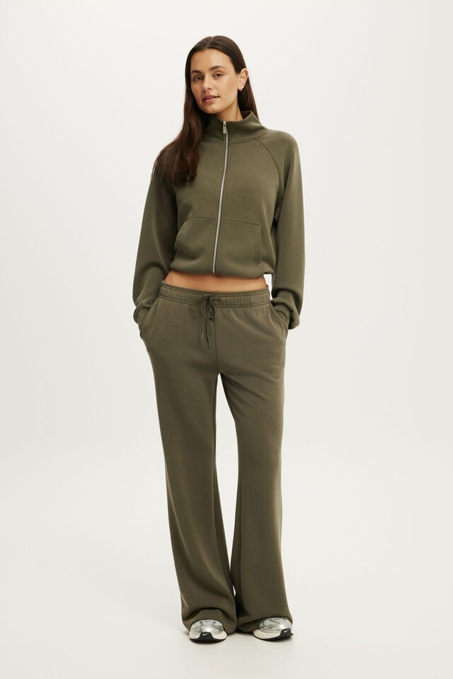Ultimate Soft Wide Leg Pant, CUTEILITY GREEN
