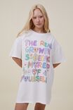 90S T-Shirt Nightie, LCN ISC/ISCREAMCOLOUR REAL GROWTH - alternate image 4