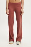 Ultra Soft Low Rise Straight Leg Pant, EMBERDUST - example image 5