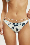 Full Bikini Bottom, HIBISCUS NAVY SHIMMER - example image 2