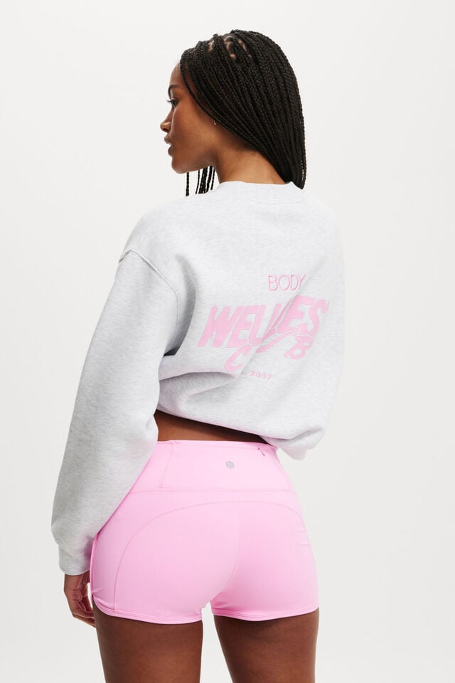 Ultimate Run Shortie Short, MILLENNIAL PINK