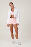 The Mother Puffer Cropped Jacket, WHITE - alternate image 4